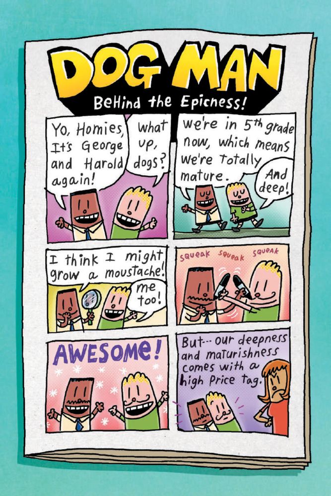 thumbnail interactive-video image 1 of Dog Man: Lord Of The Fleas (Book #5) - Dav Pilkey Graphic Novel - Hardcover Very Good 1 of 3